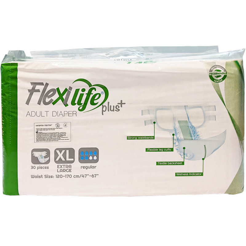 Підгузки для дорослих Flexi life plus розмір XL 30 шт